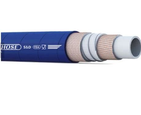 40m/roll EPDM Food Grade Suction Hose 4 inch OD118.5mm For Fruit Juice