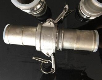 Casting Antistatic 75mm PTFE Lined Pipe Fittings Type E Camlock Fitting