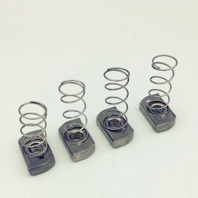 SS304 SS316 M10 M12 M14 HDG Spring Channel Nuts And Washers